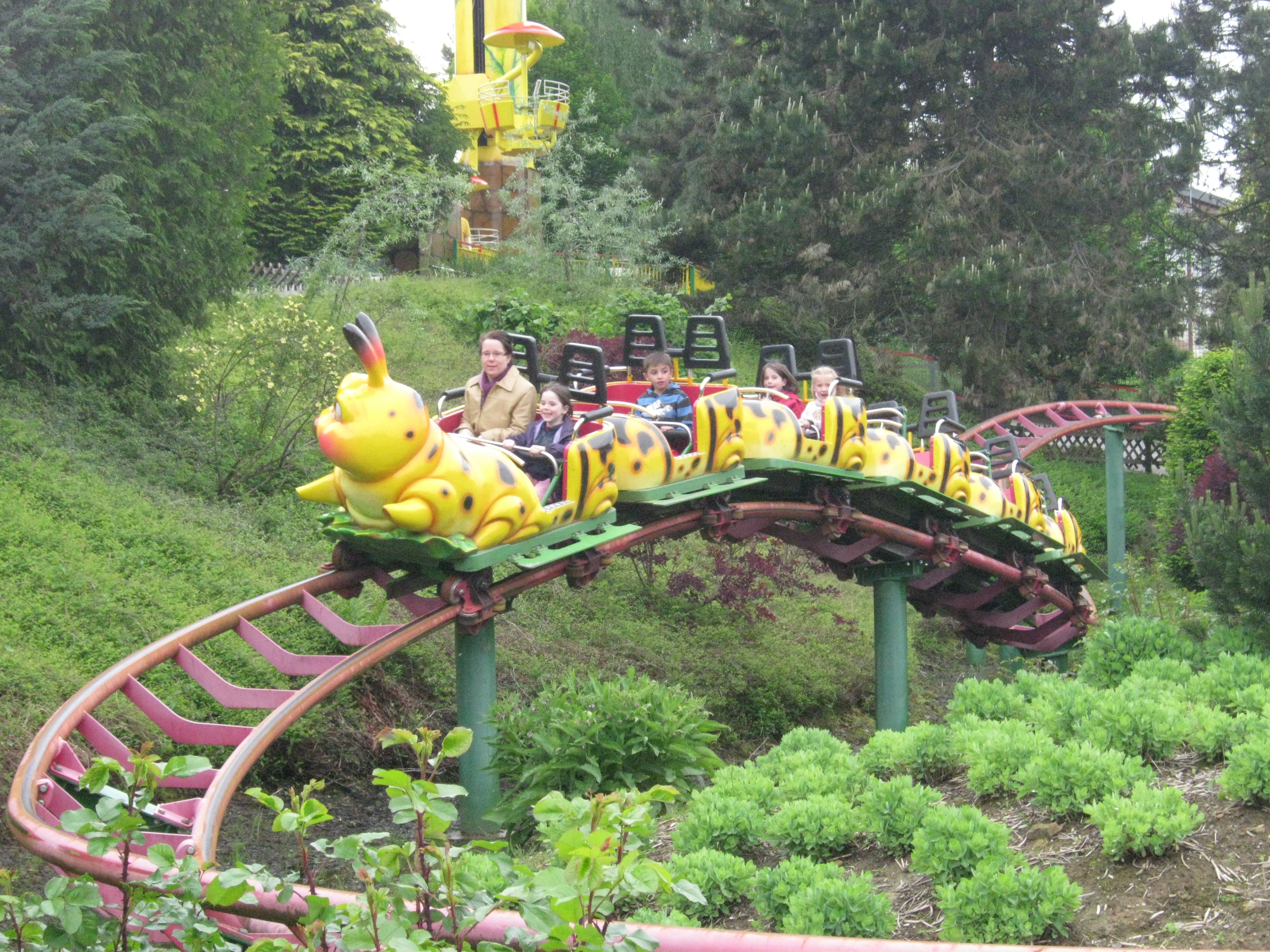 Raupen Express im Schwaben Park (damals Crazy Worm)